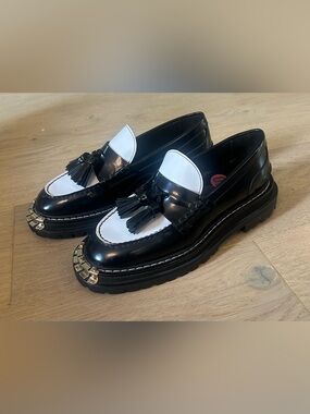 Sandro Jackson Chunky Leather Loafers Women’s Size 10